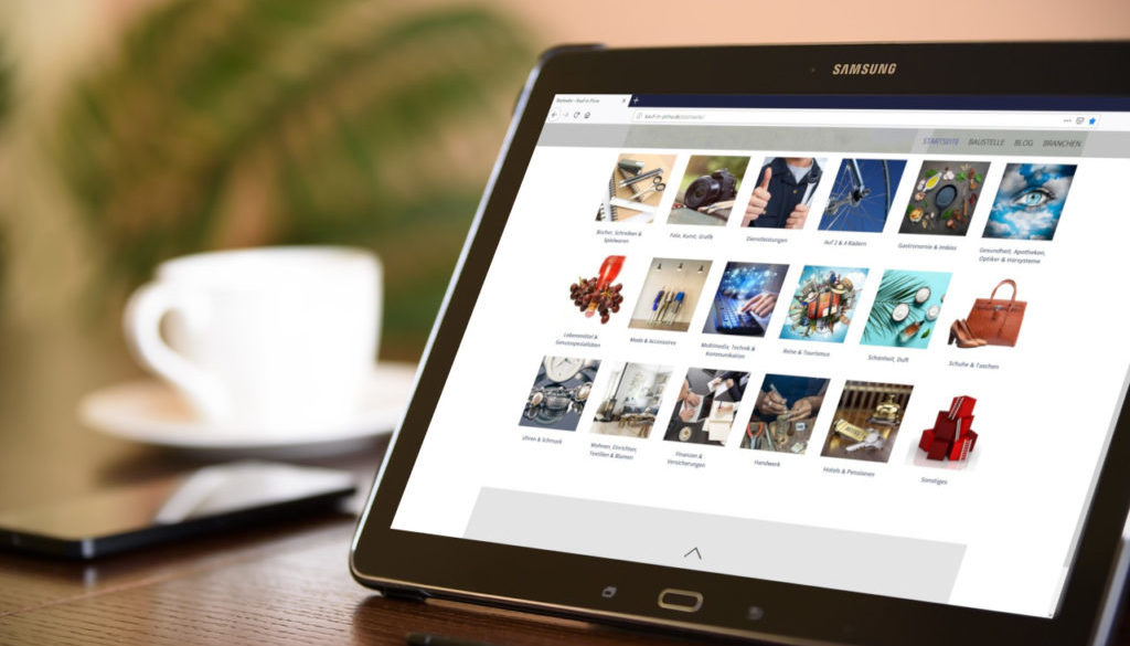 einkaufen pirna shoppen erlebnis tablet digitales schaufenster pexels pixabay