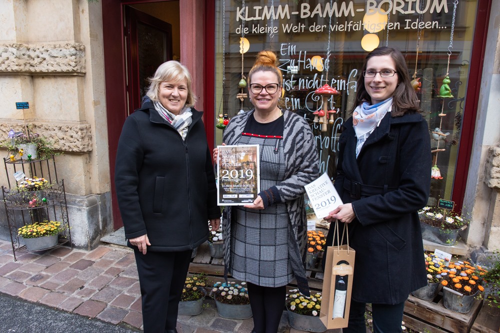 Preisverleihung Schaufenster-Wettbewerb 2019_Klimm-Bamm-Borium