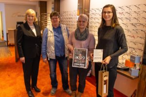 Preisverleihung Schaufenster-Wettbewerb 2019_Optikstudio Stein