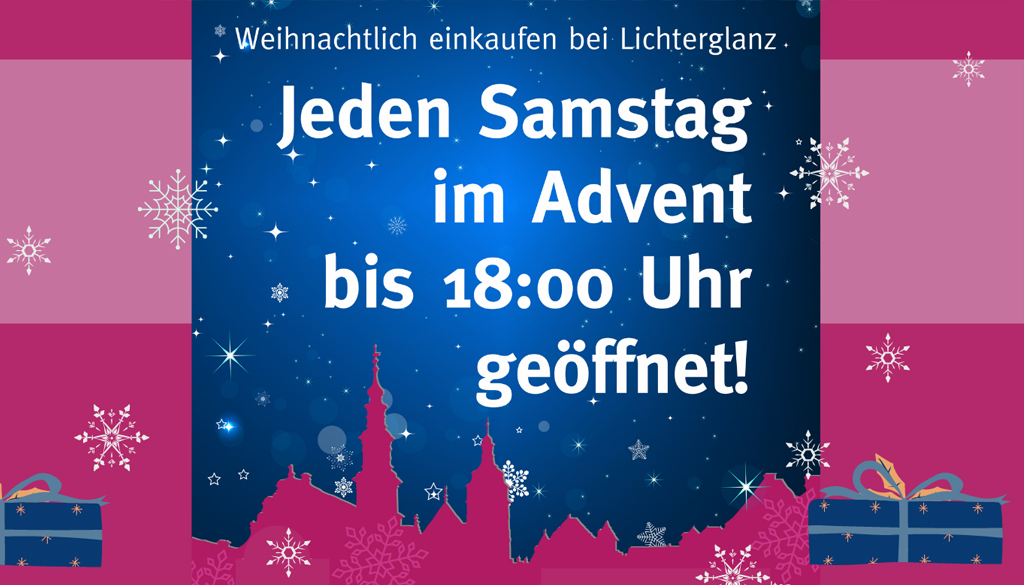 Verkaufslanger Samstag