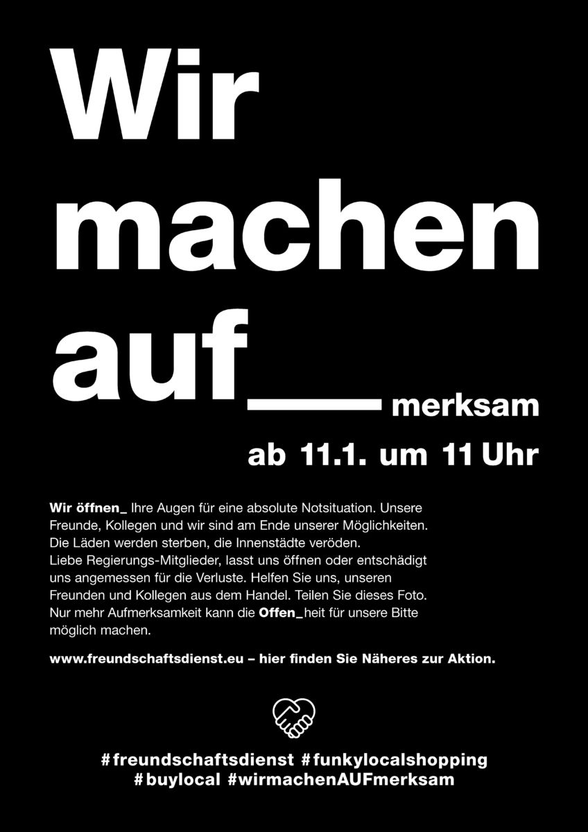 Freundschaftsdienst-schwarz