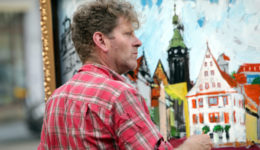 Christopher Haley Simpson macht Canaletto lebendig - neu, modern und expressiv